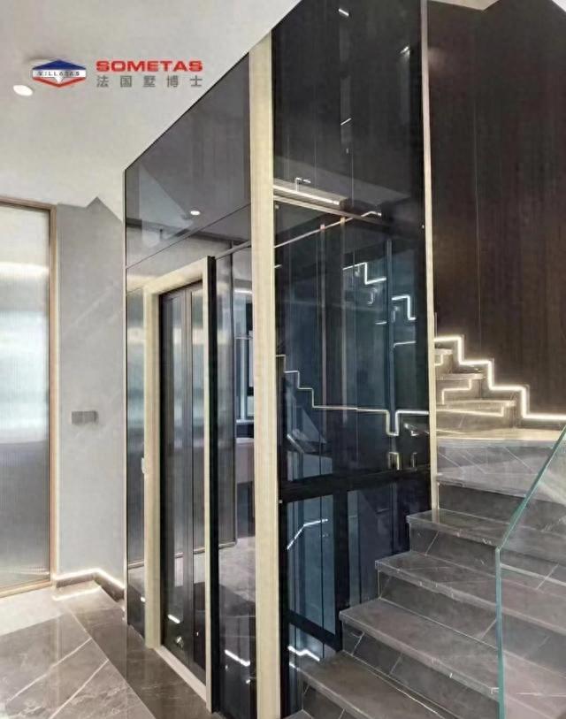 楼梯安全底线尺寸_实木楼梯钢木楼梯_别墅电梯楼梯保留