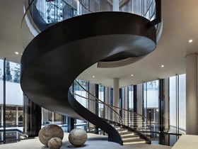 钢结构旋转楼梯定制